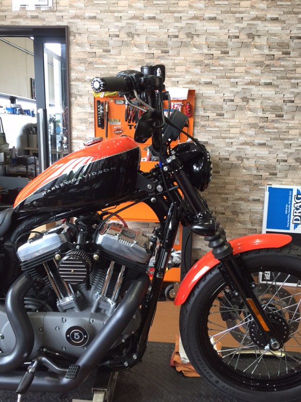 スポーツスター1200Nのリアワイドタイヤです(^O^)／｜浜松市のハーレー