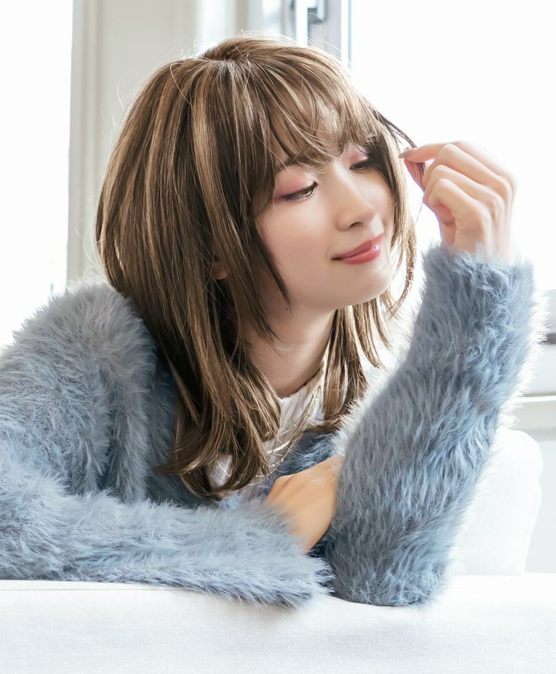 公式サイト限定】PRISILA Limi手植えオールウィッグ(人毛ミックス