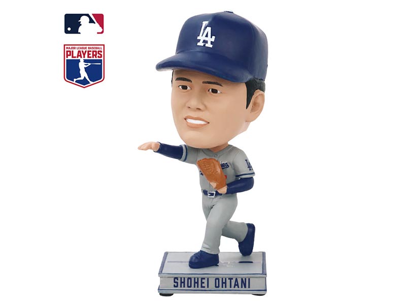 MLB公式ライセンス ドジャース 大谷翔平 ボブルヘッド人形 ビジター