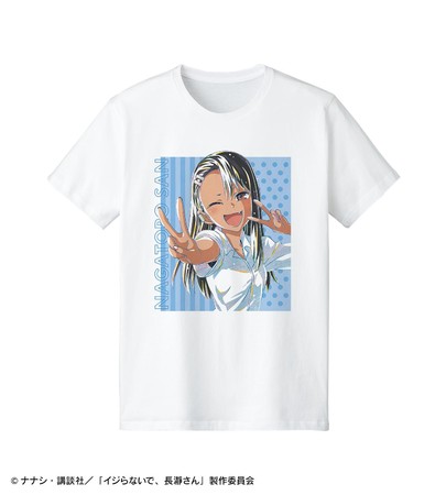 イジらないで、長瀞さん』の長瀞さん Ani-Art Tシャツ、キャンバス