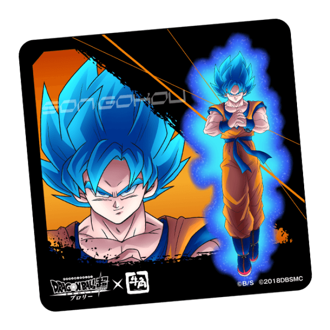 牛角×ドラゴンボール超 ブロリー』対象メニューを食べてオリジナル