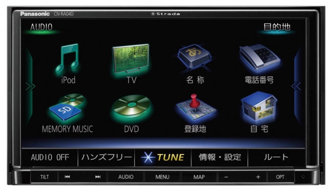 SDカーナビステーションStrada スタンダードモデル4機種を発売