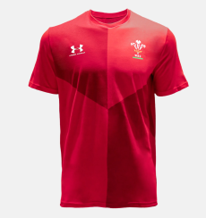 ラグビーウェールズ代表着用 新ジャージをアンダーアーマーより発売