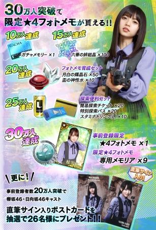 乃木坂46・欅坂46・日向坂46 公認RPG ザンビ THE GAME』事前予約者数が