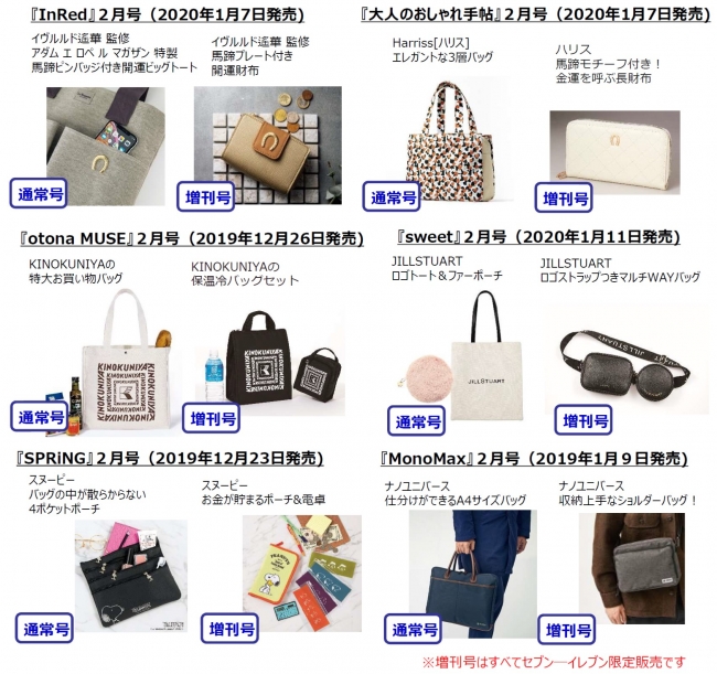 水筒が初の付録に】書店・コンビニで年末年始に豪華付録が続々！壁掛け