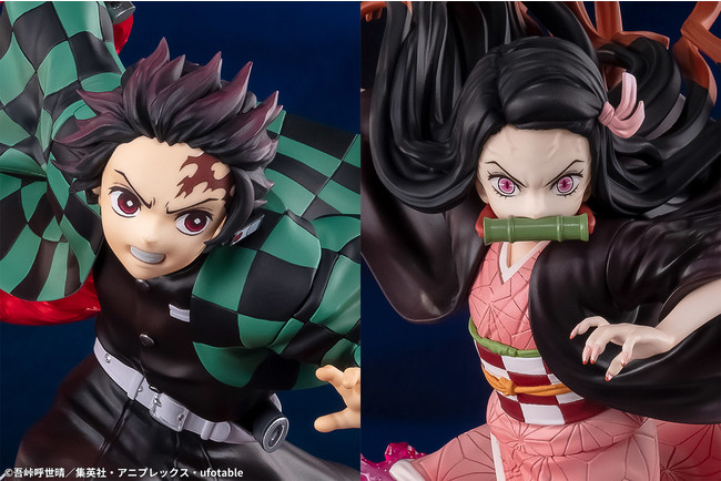 TVアニメ『鬼滅の刃』より、炭治郎と禰豆子のフィギュアが2021年10月11