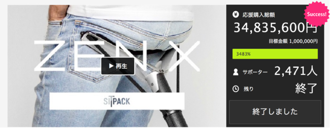 ポータブルチェア専門ブランド・デンマーク発「Sitpack」が世界最小