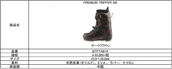 11月初旬より発売開始！リフトを降りたら5秒で着脱できるステップイン