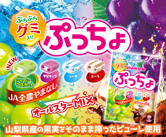 ぷっちょ【公式】ホームページ ぷっちょワールド - UHA味覚糖
