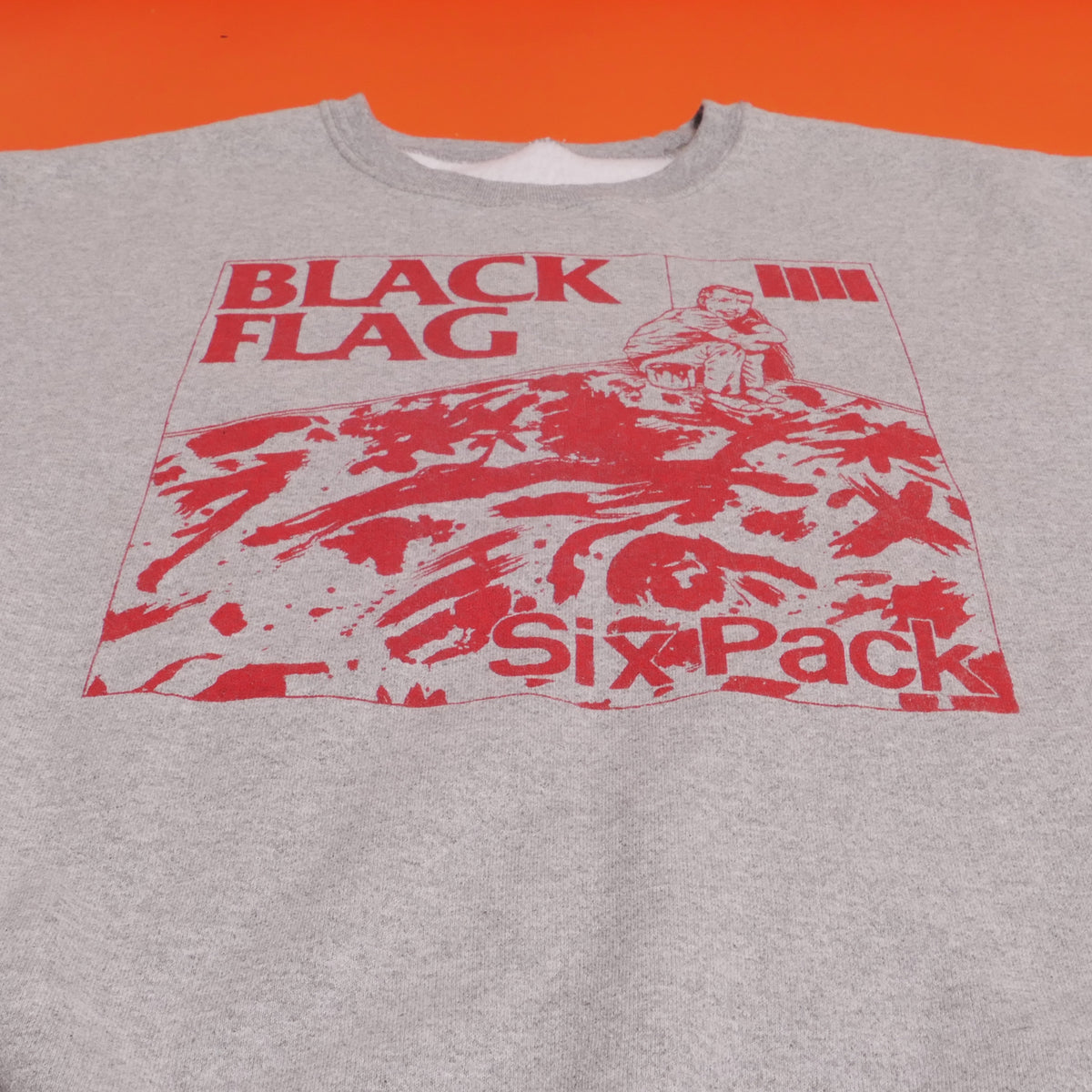 Black Flag Six Pack Sweatshirt - Public Laundry