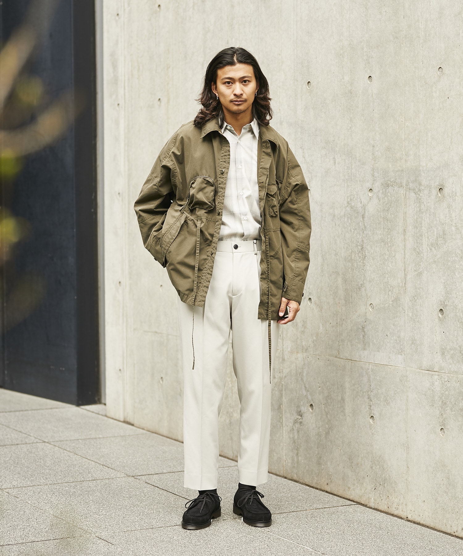 極〉センタープレスが取れないパンツ 2023SS｜PUBLIC TOKYO ONLINE STORE