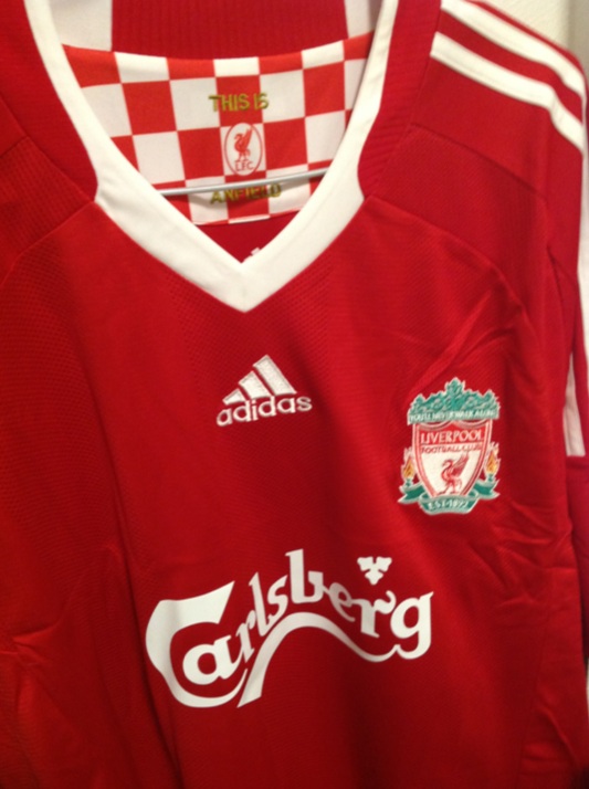 adidas リバプール 08/10 ユニフォーム ホーム 半袖 #18.カイト 33133