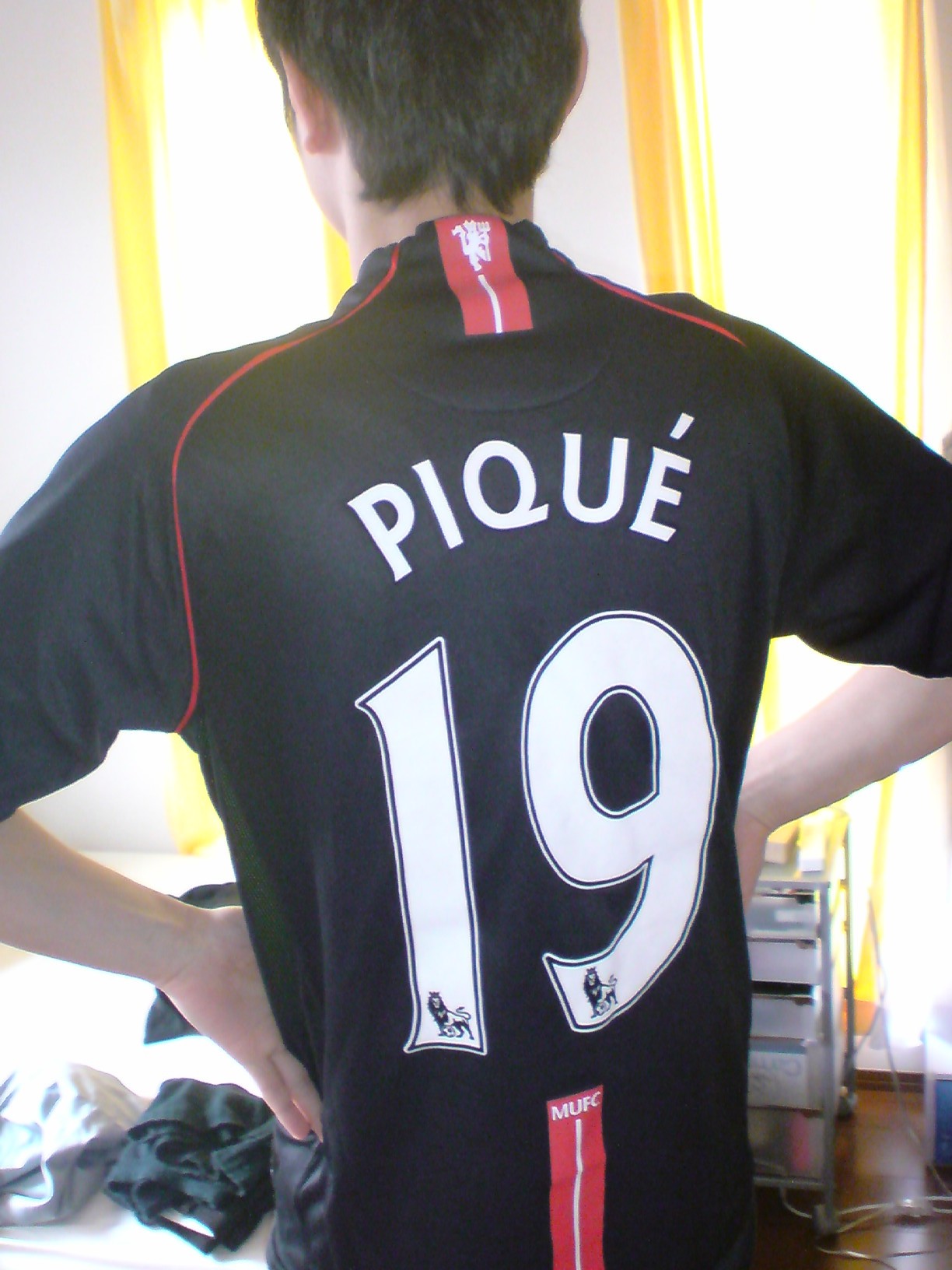 NIKE マンチェスターユナイテッド 07/08 ユニフォーム アウェイ半袖