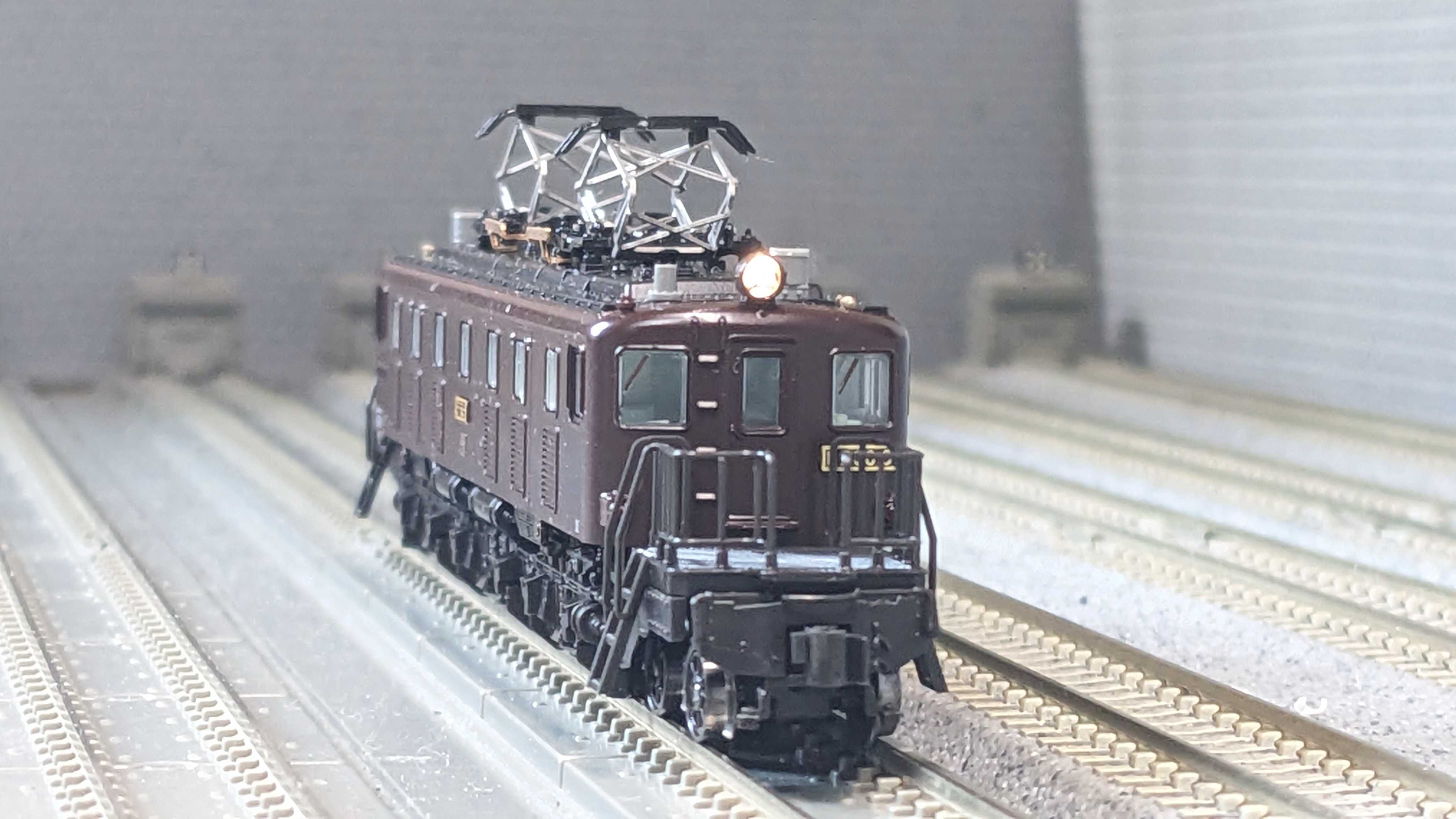 🔵入線整備 kato 3070-2 EF56 6号機 1次形 - 竹ノ塚総合車両センターの