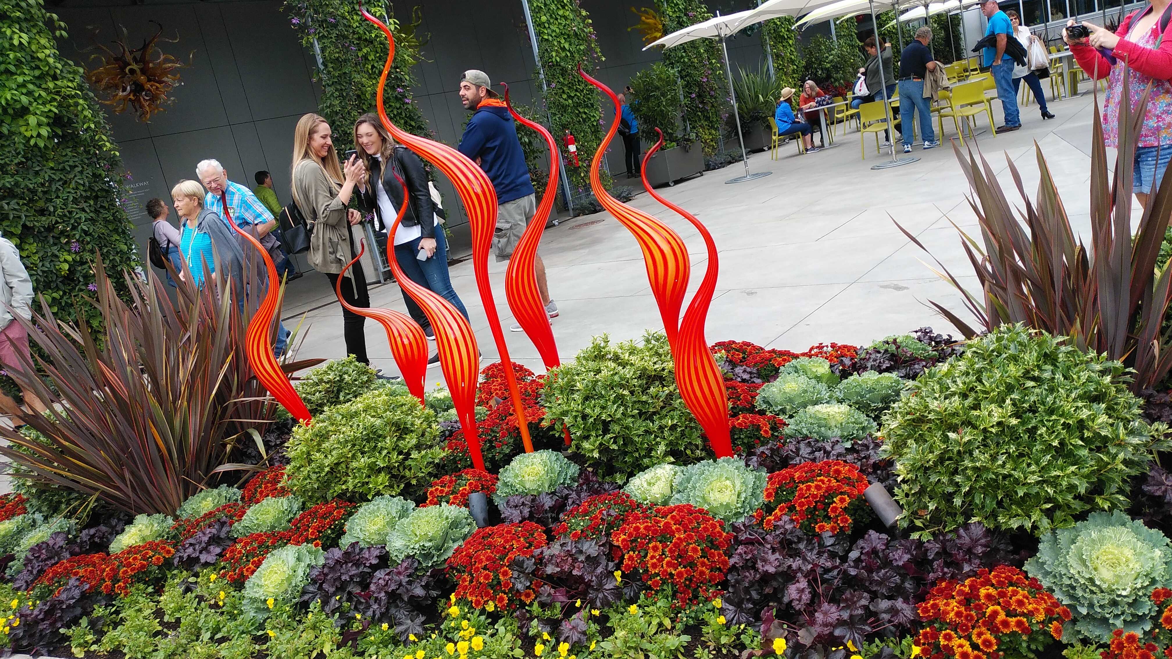 シアトル＆バンクーバーの旅 ⑦ガラスの美術館「チフーリ・ガーデン