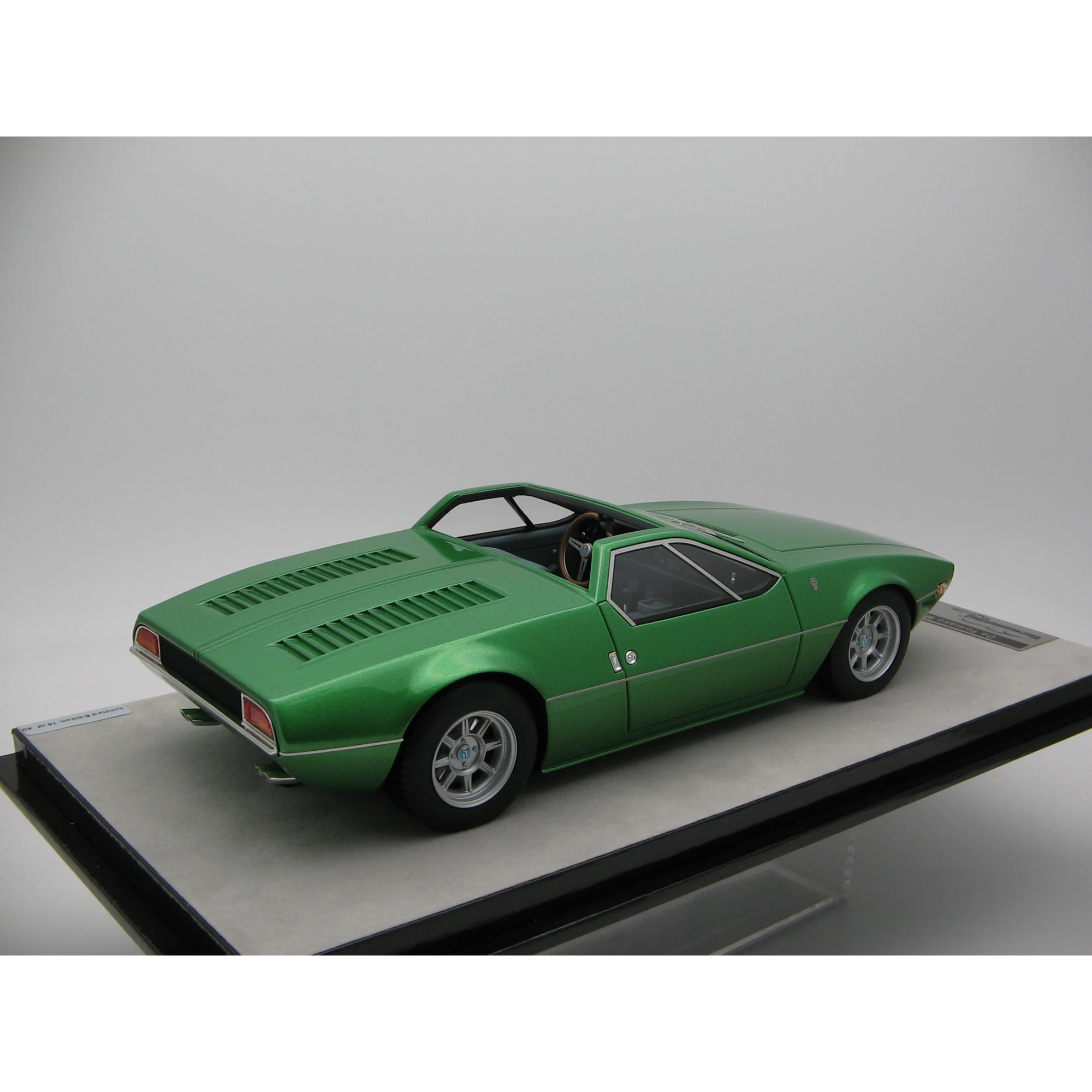 De Tomaso Mangusta Spyder Metallic Green 1966 | Tecnomodel