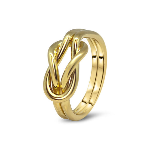 Womens Gold 2K4-L | Puzzle Rings Creations