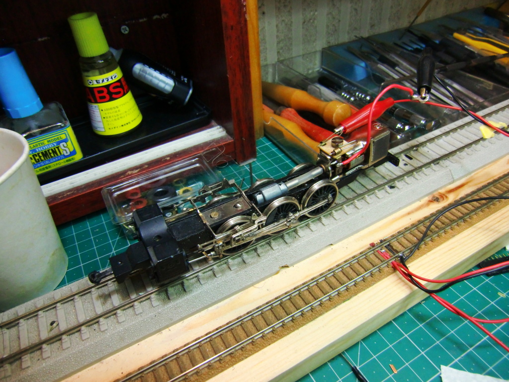 ▽HO/16番ゲージ「宮沢模型 C54 蒸気機関車修理」 – 作業履歴