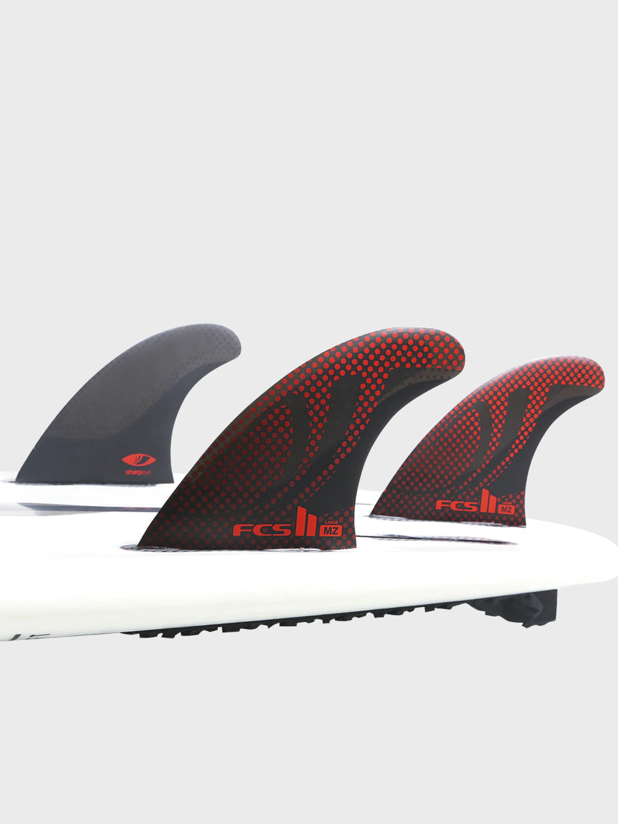 FCS II Sharpeye PC Tri Fins by Pyzel Surfboards