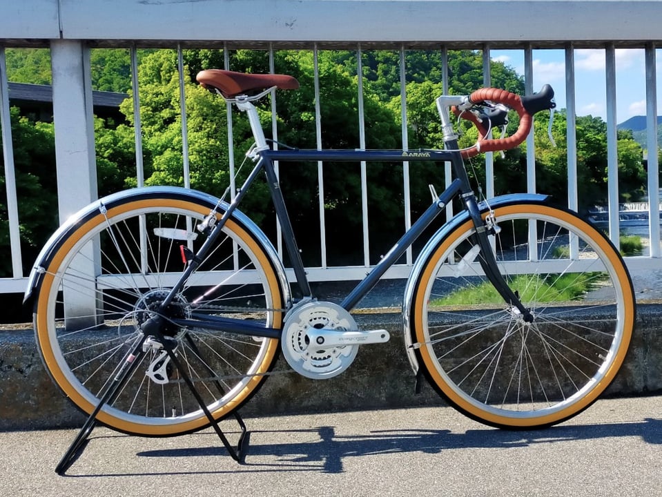 修学院店】旅におすすめ！お洒落なツーリング自転車 ARAYA FEDERAL
