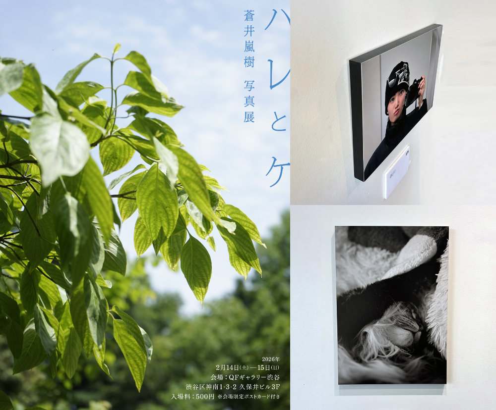 直筆サイン入り】俳優・蒼井嵐樹の写真展作品＆グッズを2週間限定で