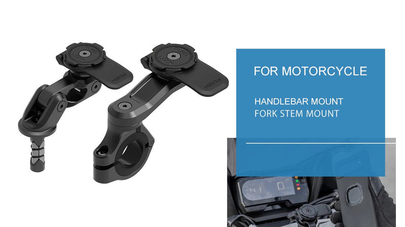 人気のモーターサイクル用マウントの2種類、「プロ」版 発売予定。