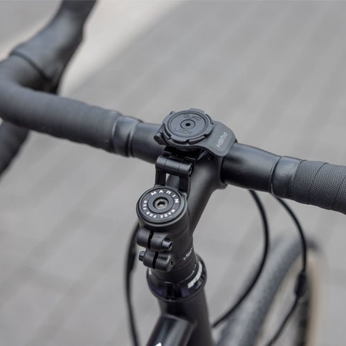 ステムキャップマウント アジャスタブル 自転車用スマホホルダー