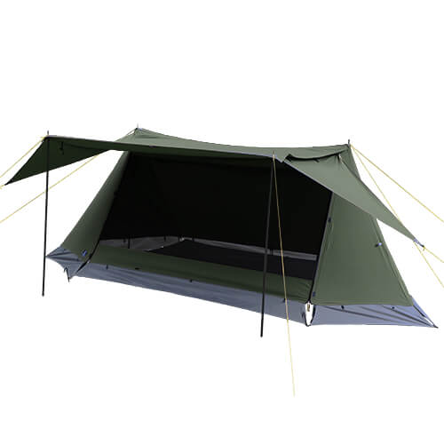 ポリコットン ツインポールソロテント ｜商品｜QUICKCAMP(クイック