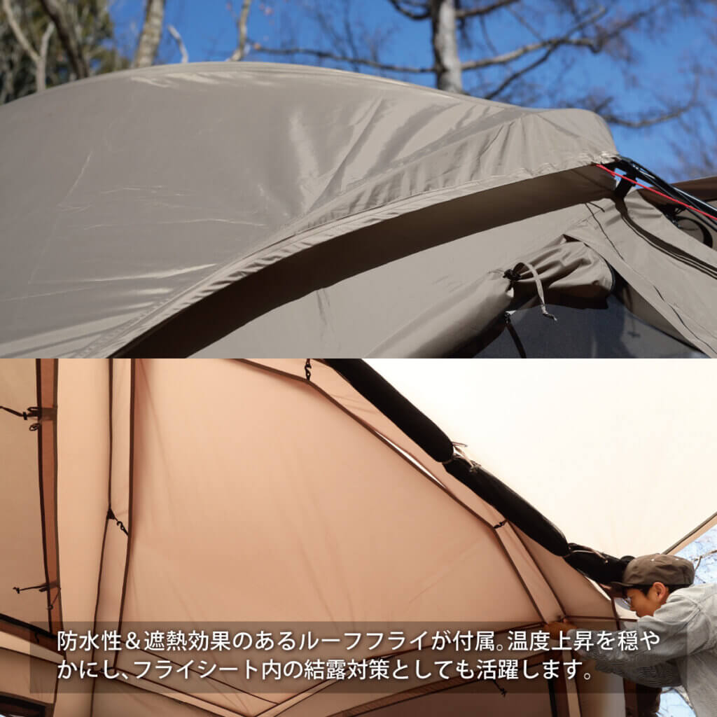 ドームシェルター FELS ｜商品｜QUICKCAMP(クイックキャンプ)公式サイト
