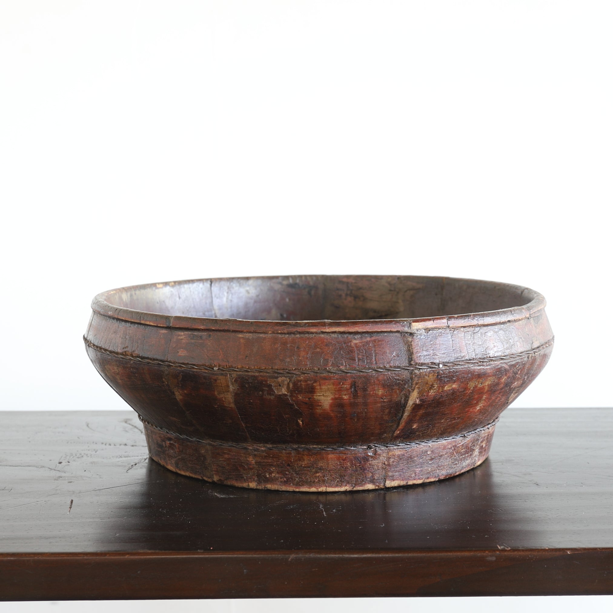 木製 ボウル こね鉢 木鉢 木の器 古道具 鉢 木工 木製 古美術 骨董