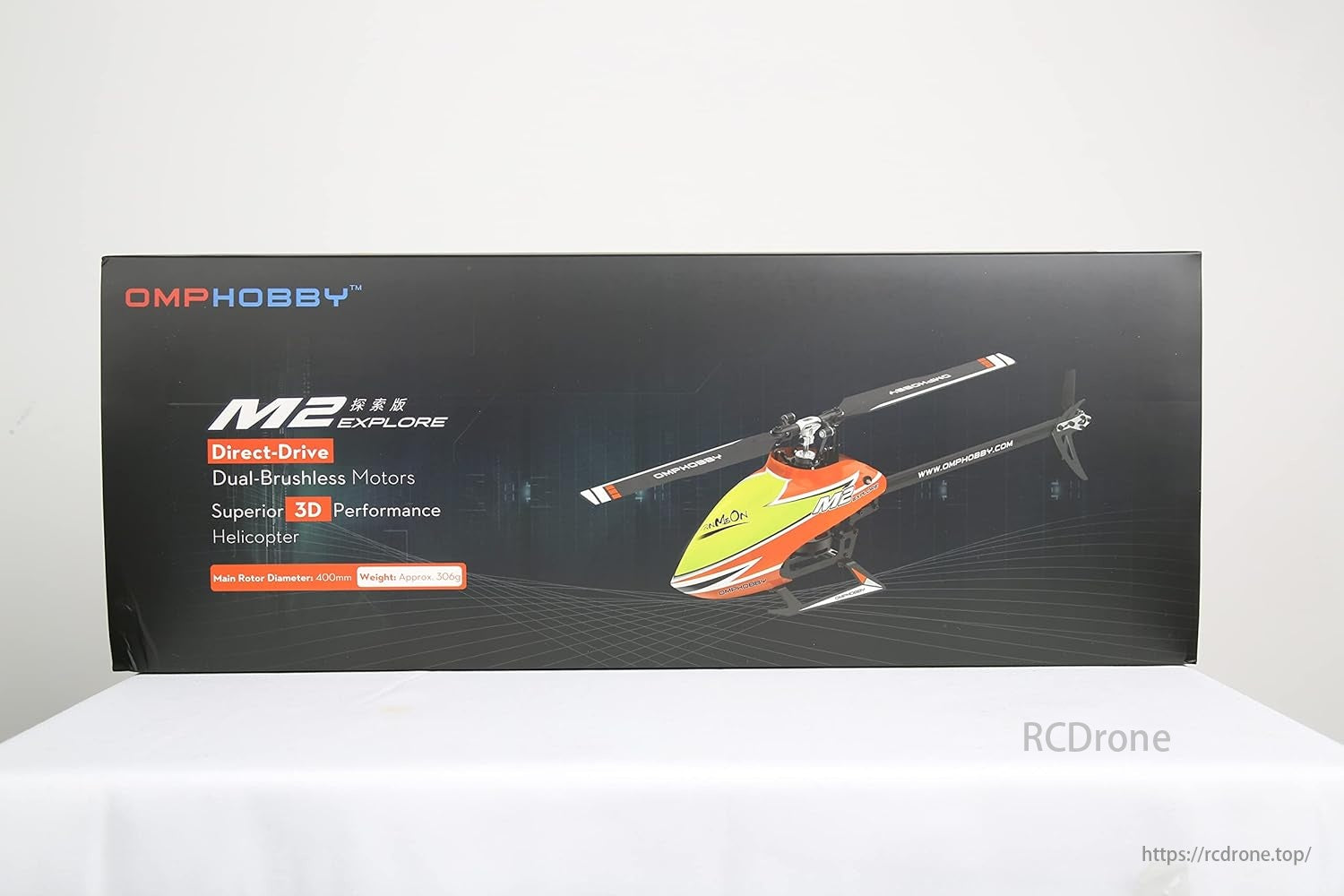 OMPHOBBY M2 Explore RC Helicopter - Dual Brushless Motor Direct