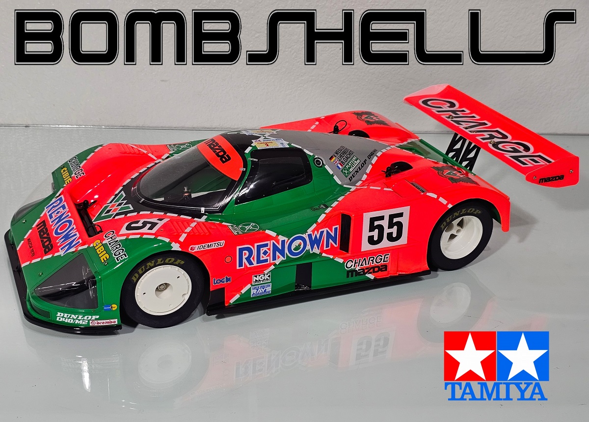 タミヤ 1/10 RCカーMAZDA 787B SANWA DAラジコン送信機付 タミヤ 1/10