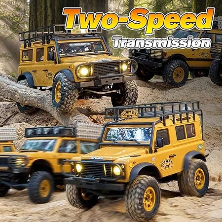 FMS 1:24 FCX24M ランドローバー ディフェンダーD110 キャメル