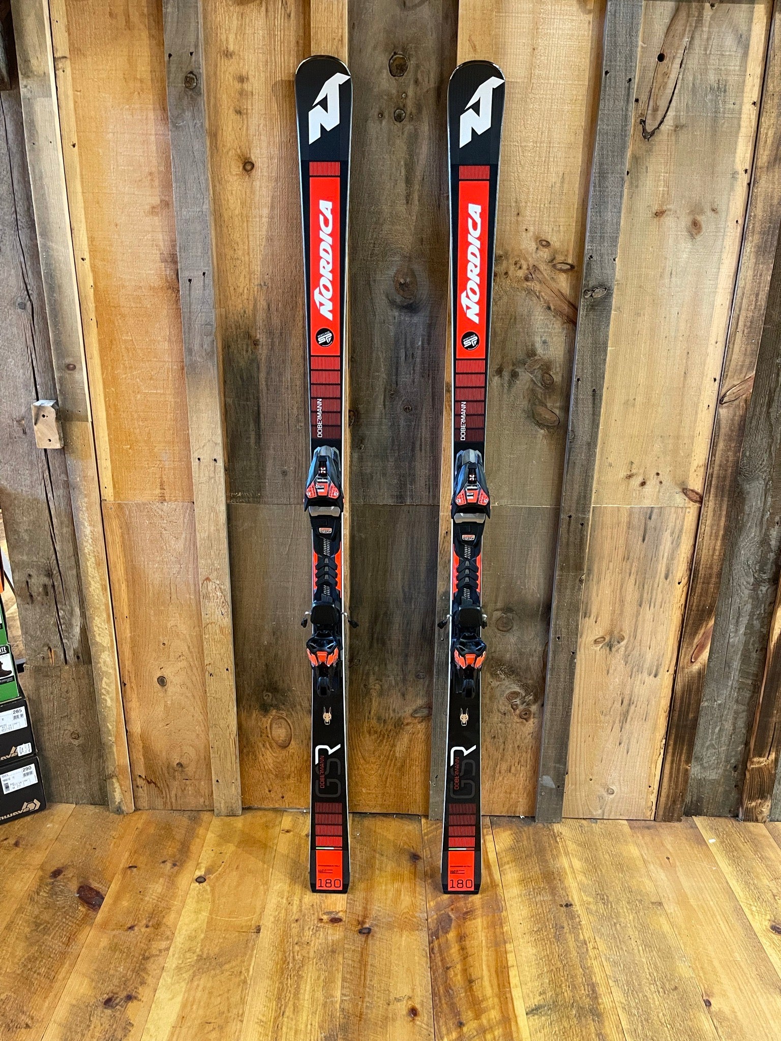 Nordica Dobermann GSR Race Skis with Marker Xcell Bindings - DEMO