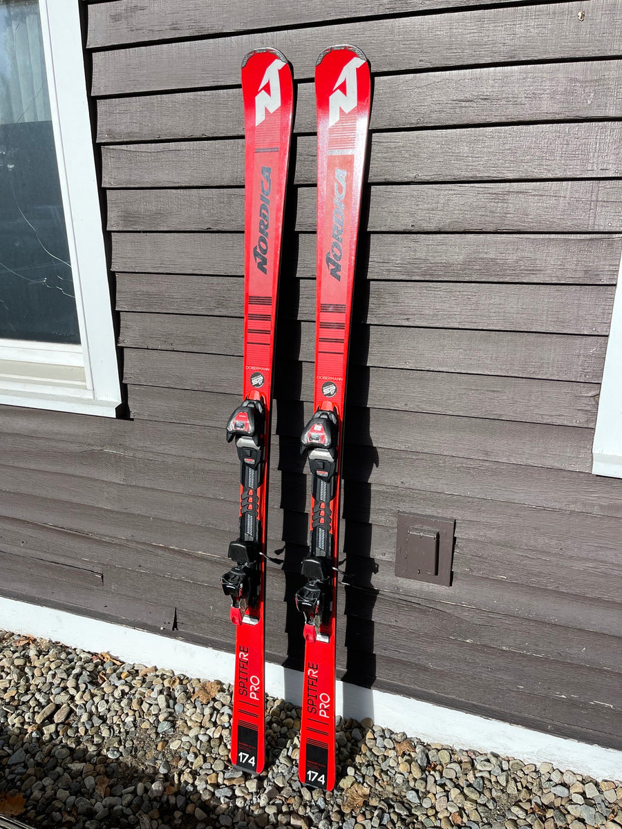 Nordica Dobermann Spitfire Pro Skis with Marker TPX 12 Bindings