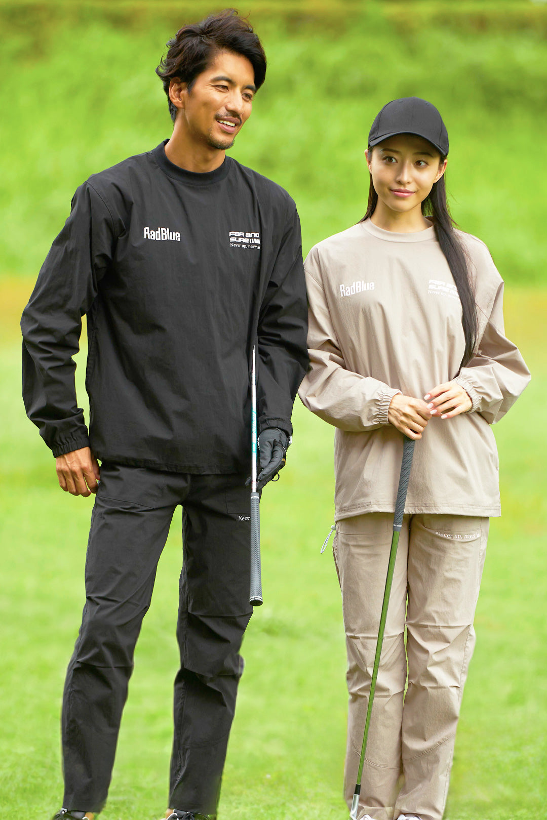 RadBlue【RB-】テックコットンナイロンプルオーバー