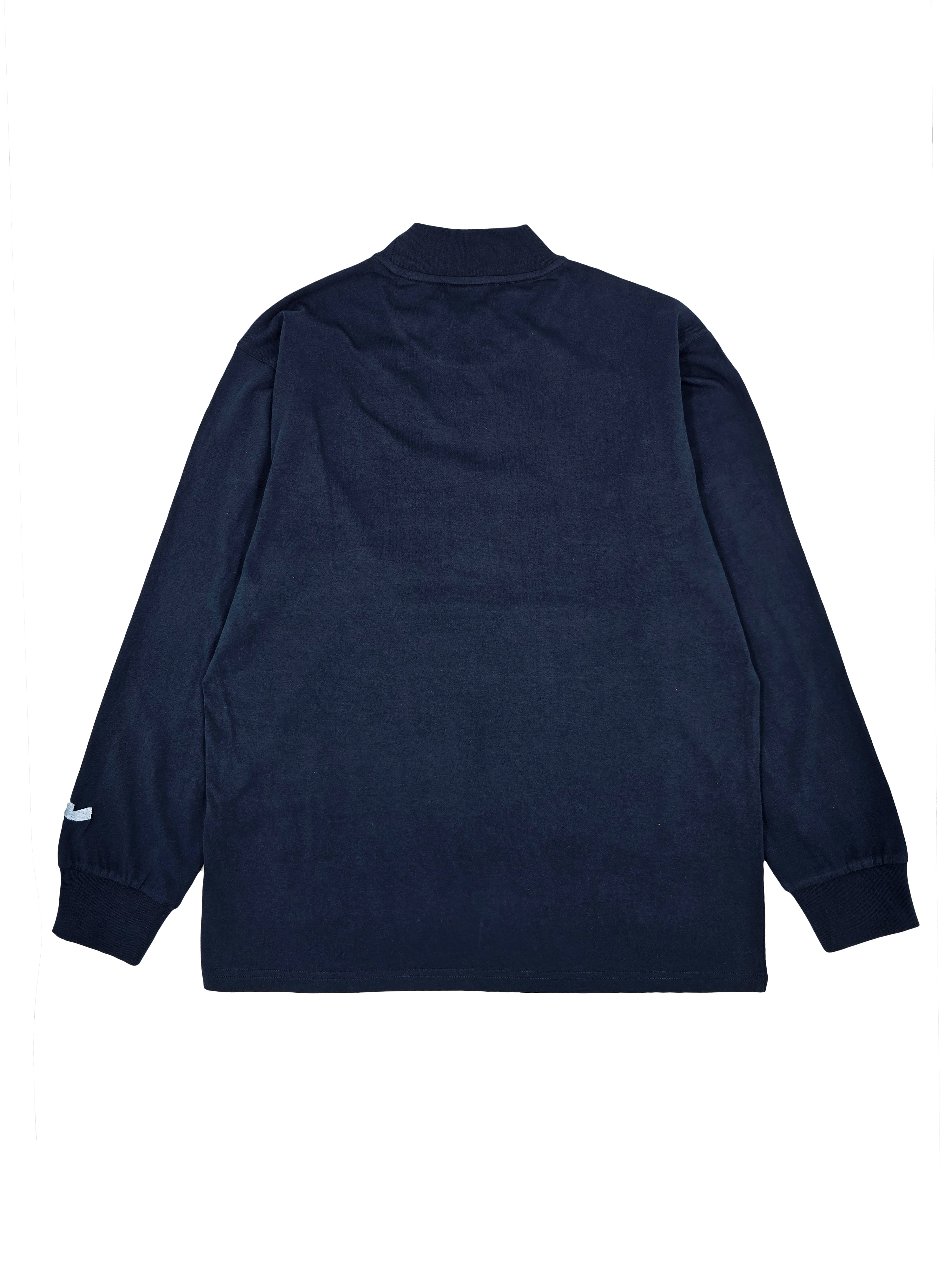 DrySilkyCotton モックネックロングスリーブ