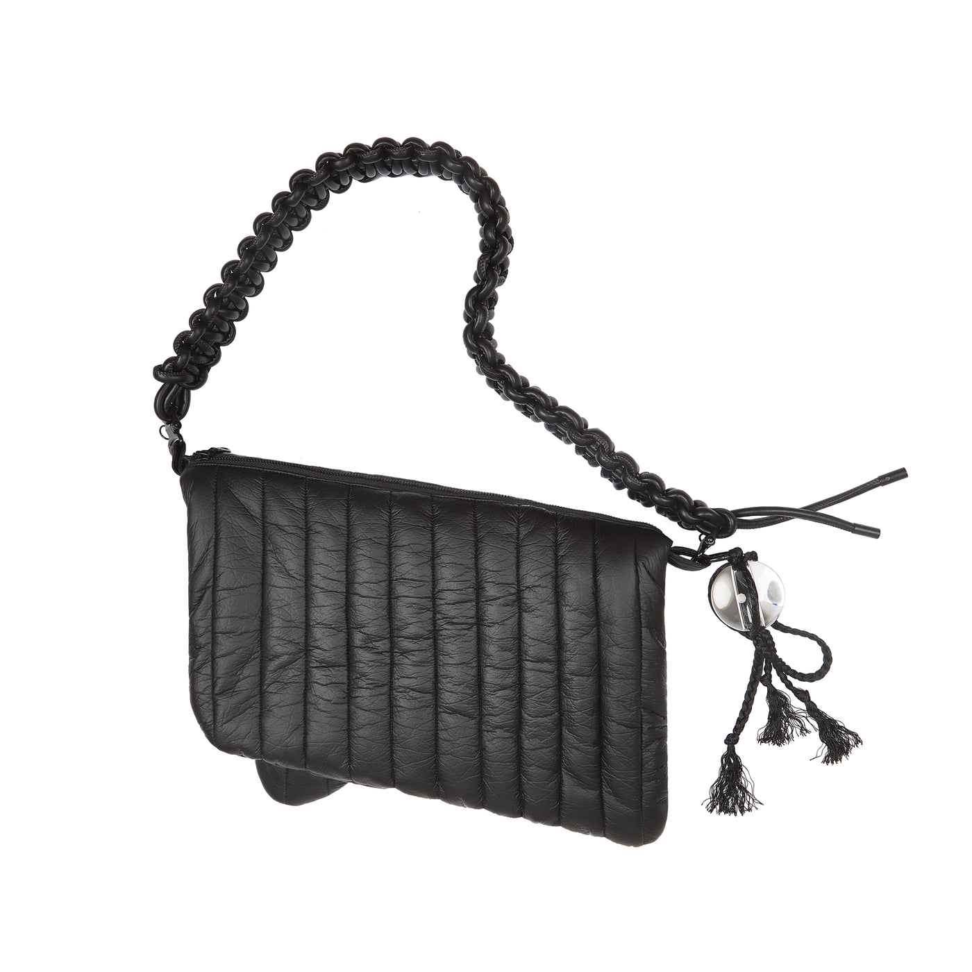 NUTEMPEROR / ナットエンペラー - PU LEATHER BAG (BLACK) | RADD LOUNGE