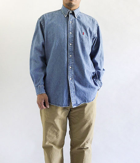 Ralph Lauren デニムボタンダウンシャツ [BIG SIZE] - Fresh Service