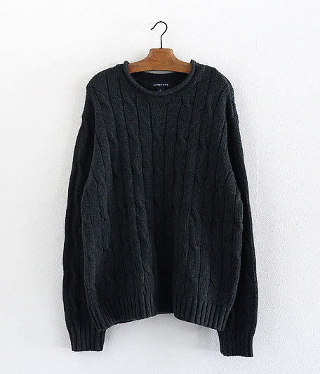 Lands' End ケーブルコットンニットセーター - Fresh Service
