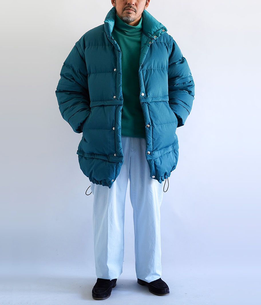YOKE MULTI DETACHABLE RV DOWN JACKET [BLUE] - Fresh Service