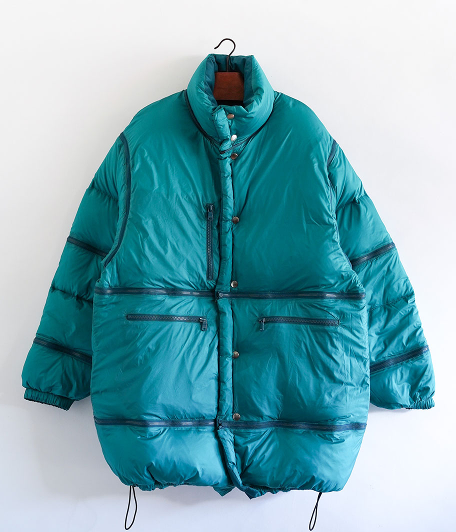 YOKE MULTI DETACHABLE RV DOWN JACKET [BLUE] - Fresh Service