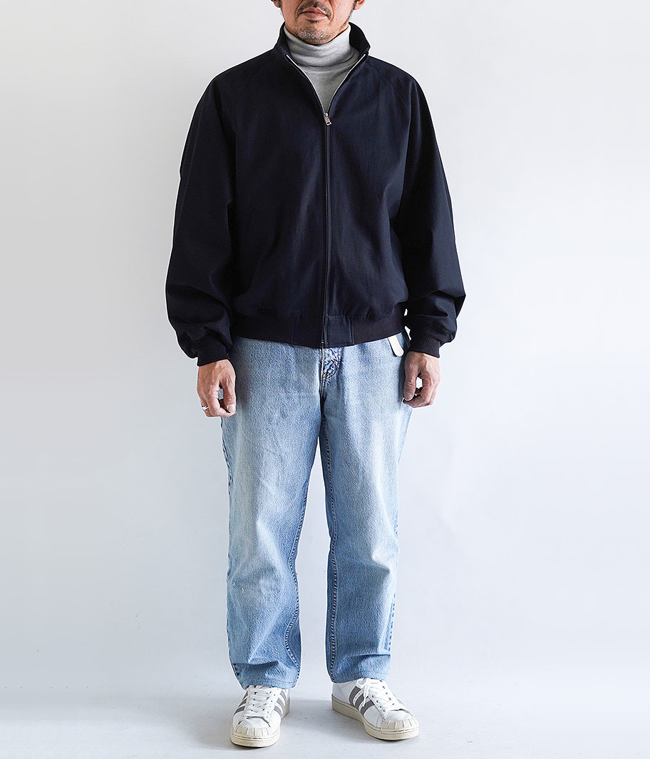 HERILL EGYPTIANCOTTON WEEKEND JACKET [NAVY] - Fresh Service