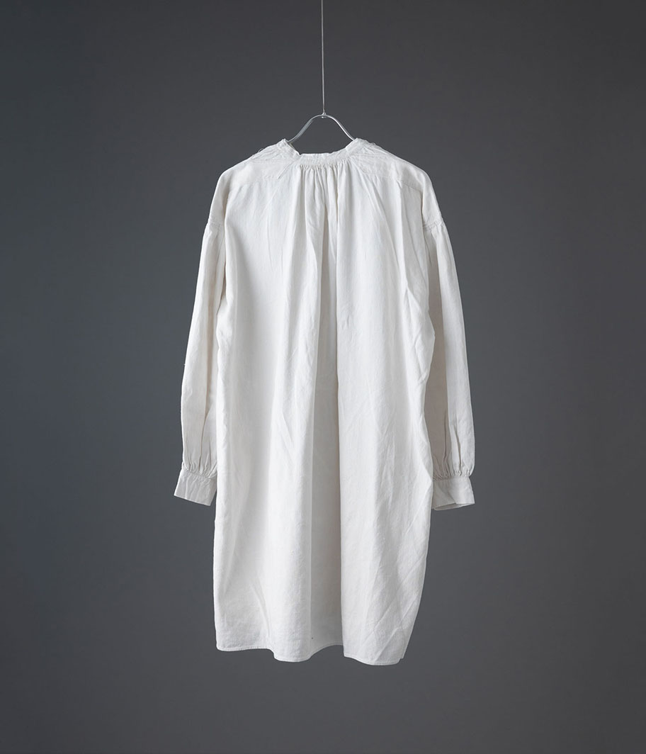 early 20th フレンチコットンリネンスモックシャツ - Fresh Service