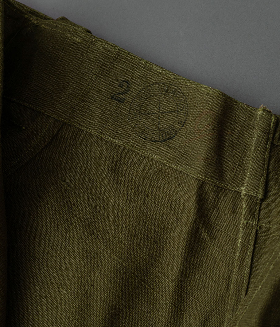 40's フランス軍モーターサイクルパンツ [Dead Stock］ - Fresh