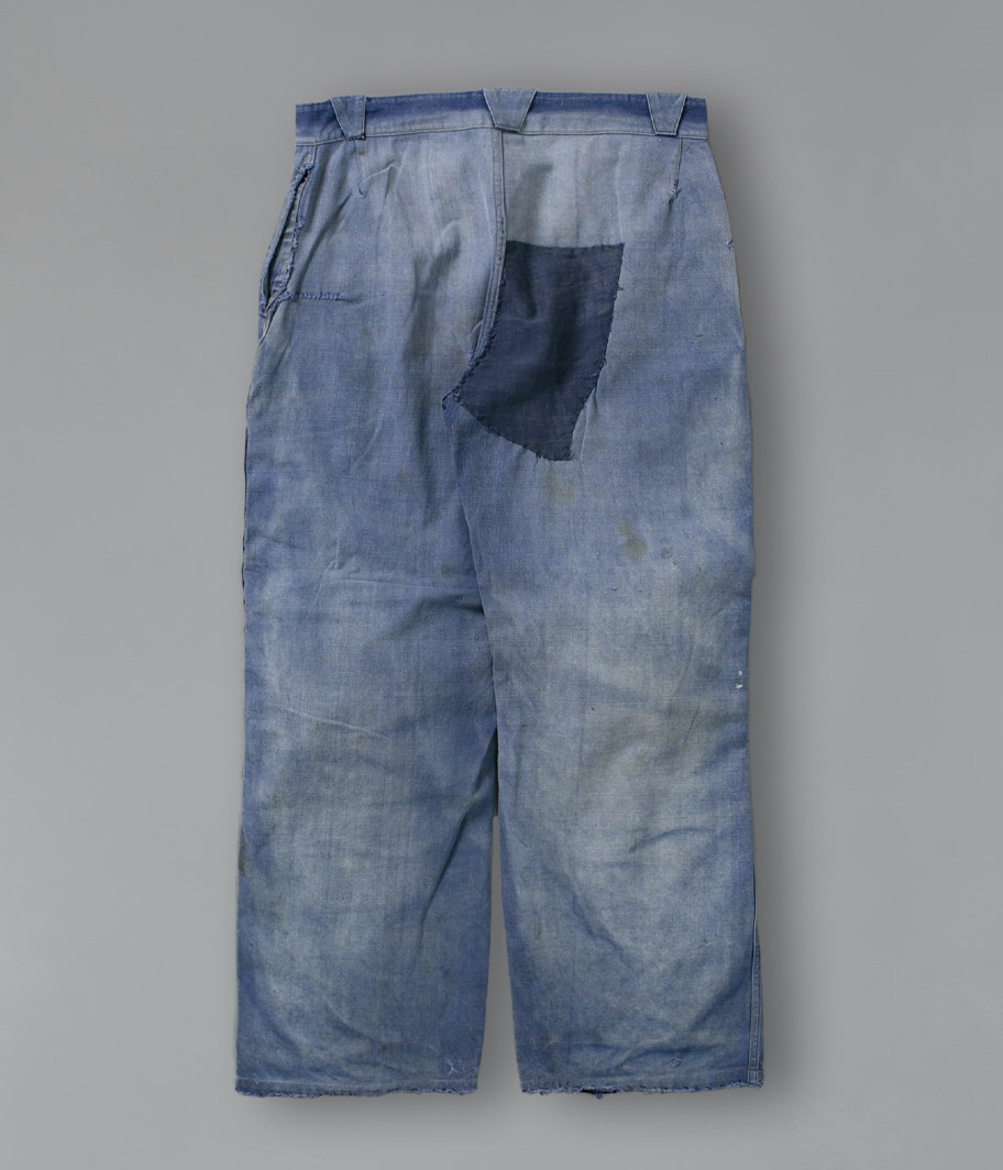 40's - 50's コットンツイルフレンチワークパンツ - Fresh Service