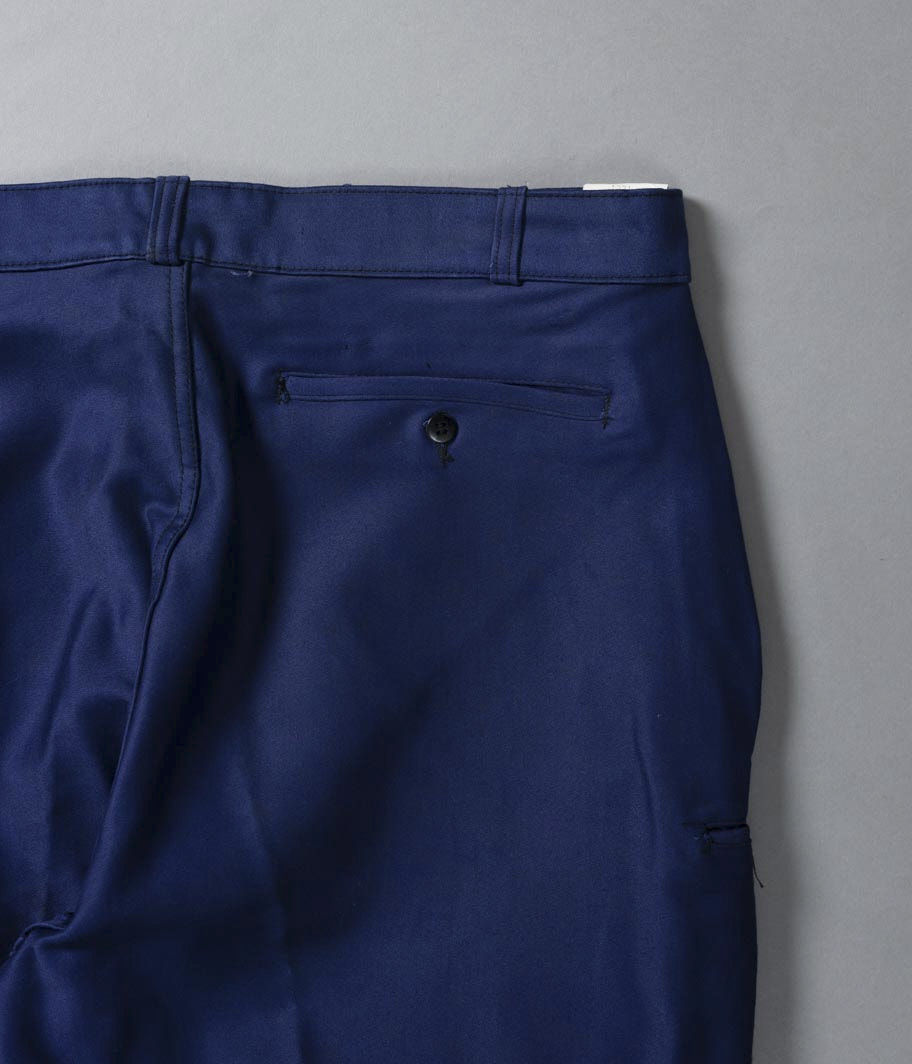 60's - 70's Adolphe Lafont ブルーモールスキンフレンチワークパンツ