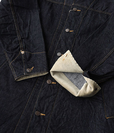 ANACHRONORM Denim Long Coat [INDIGO] - Fresh Service NECESSARY or
