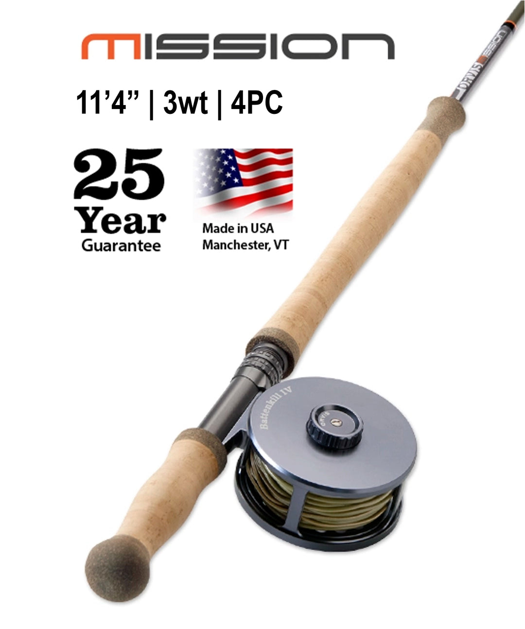 Orvis Mission Two-Handed, 3-Weight 11'4