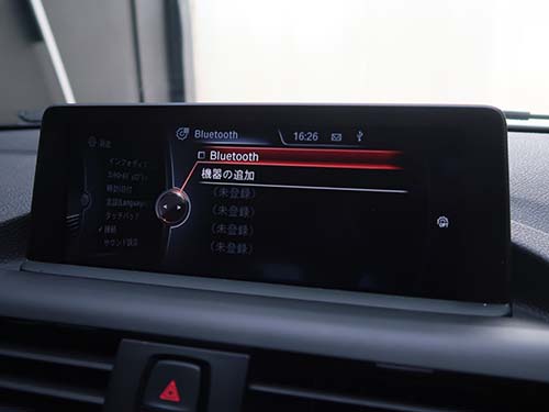 BMW 1シリーズ(F20)へBluetooth機能追加！スマホ連携を純正仕様で実現